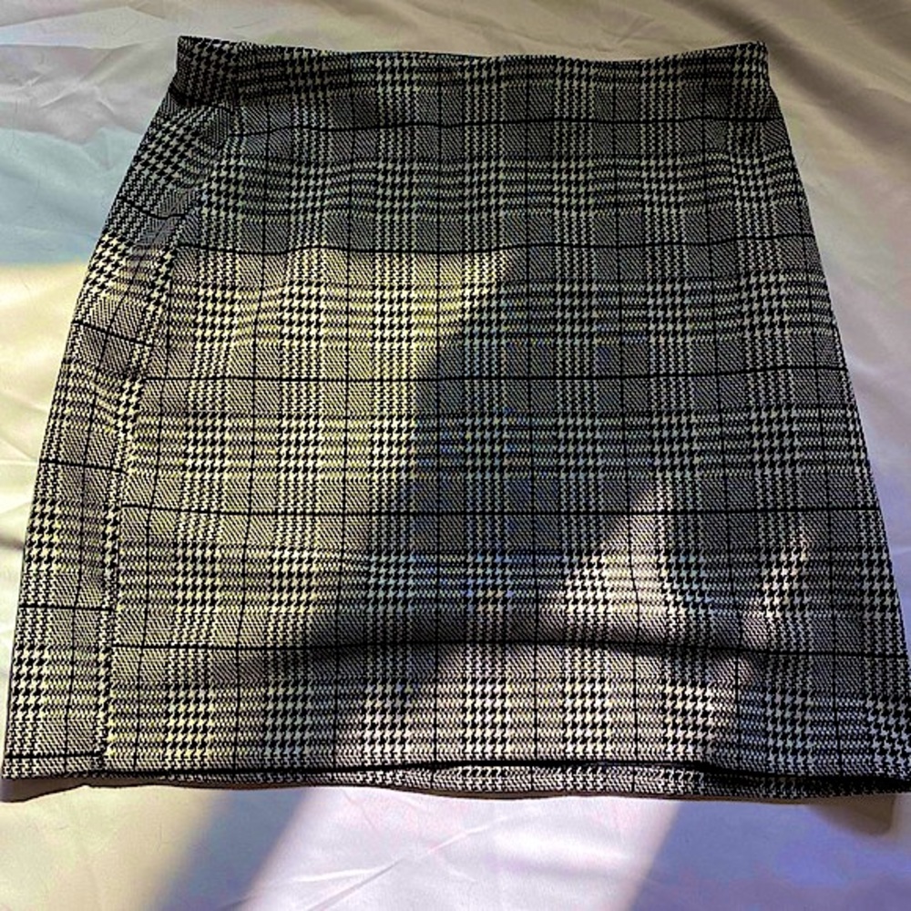 Plaid Mini Skirt
